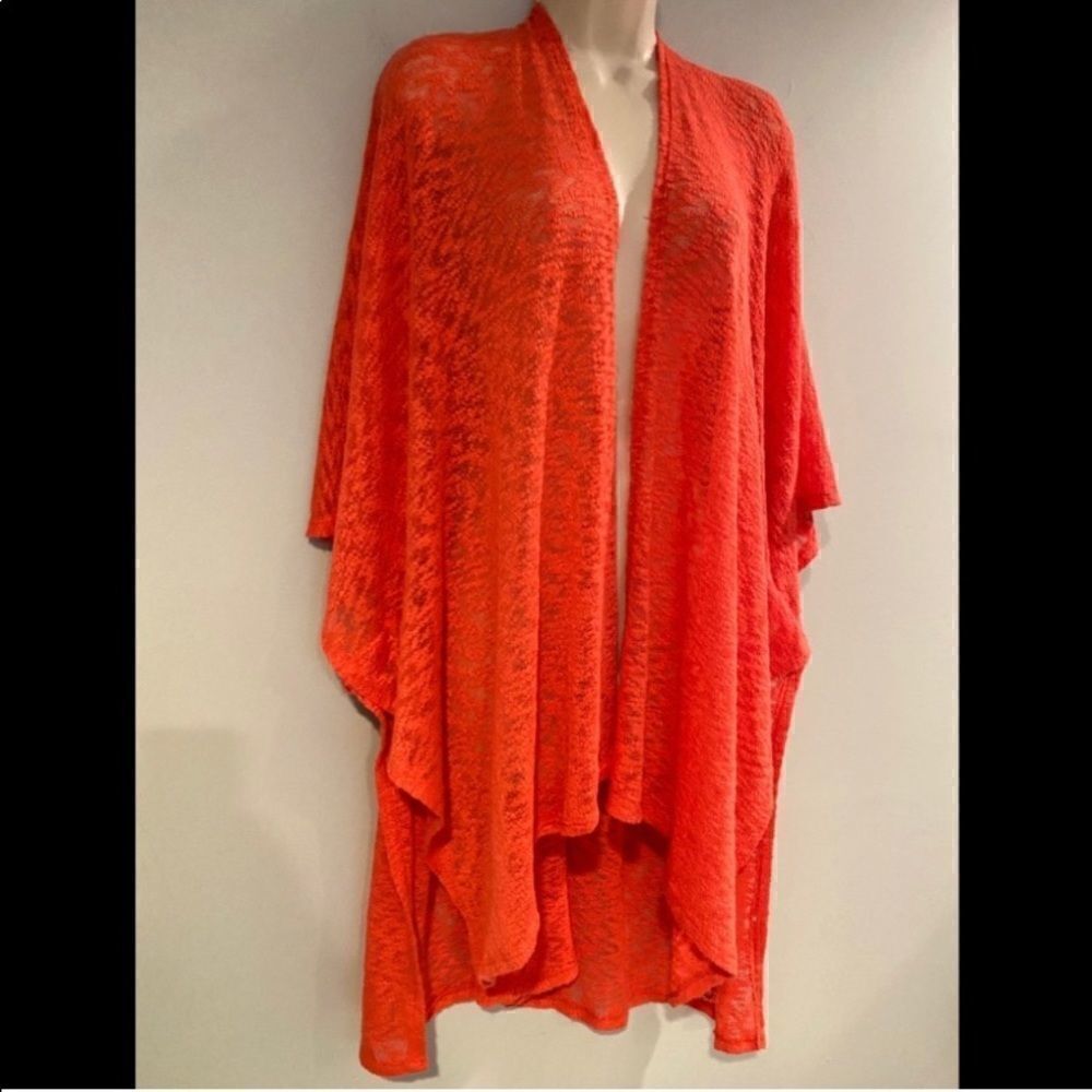 Status By Chenault Orangecascade Drape Cardiganm - image 3